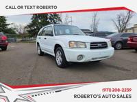 2004 Subaru Forester AWD All Wheel Drive XS 4dr Wagon Wagon Roberto's Auto Sales - Image 2