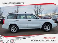 2004 Subaru Forester AWD All Wheel Drive XS 4dr Wagon Wagon Roberto's Auto Sales - Image 4
