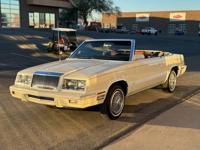 1982 Chrysler Le Baron Medallion Mark Cross Convertible SKU:AA1109 Henderson, NV - Image 9
