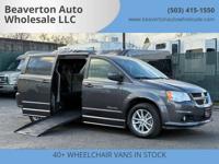 2019 Dodge Grand Caravan SXT - WHEELCHAIR VAN / HANDICAP VAN / 73K MI Wheelchair Van In Beaverton