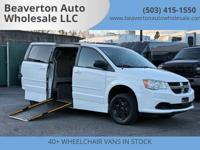 2012 Dodge Grand Caravan - WHEELCHAIR VAN / HANDICAPPED / ONLY 88K Wheelchair Van In Beaverton