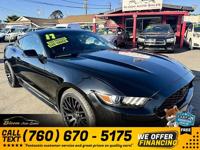 2017 Ford Mustang Eco Boost Premium 2dr 2 dr 2-dr Fastback PRICED TO SE Bloom Auto Sales