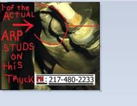 RUST FREE ARIZONA F-35O SUPERDUTY *ARP STUDDED DIESEL DUALLY ★ZERO RUST ★ARIZONA TRUCK ★A.R.P. HEAD STUDDED - Image 5