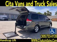 2013 Toyota Sienna HANDICAP WHEELCHAIR SCOOTER LIFT cargo vans a + Cita auto Sales - Image 2