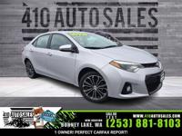 2015 Toyota Corolla S Plus Bonney Lake, WA