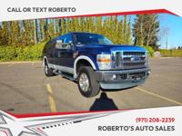 2008 Ford F-250 Super Duty Diesel 4x4 4WD F250 Lariat 4dr Super Cab SB Roberto's Auto Sales