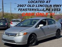 2006 HONDA CIVIC CASH ONLY RUNS STRONG GREAT ON GAS DO NOT MISS OUT FEASTERVILLE - Image 2