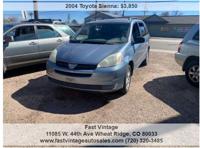 2004 Toyota Sienna LE 7 Passenger AWD 4dr Mini Van 217000 Miles Wheat Ridge - Image 2