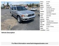 2003 Nissan Pathfinder LE 4WD 4dr SUV 152000 Miles Wheat Ridge - Image 3