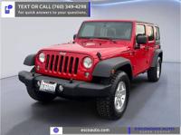 2014 Jeep Wrangler Unlimited 4x4 4WD Sport SUV Escondido Auto Super Center