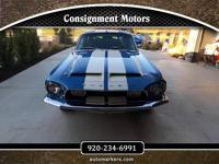 1968 Shelby Mustang GT500 4-Speed CEDAR GROVE WI 53013