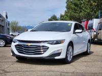 2023 Chevy Chevrolet Malibu FWD 1LT sedan Summit White CALL 720-307-6446 FOR AVAILABILITY - Image 2