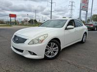 2013 INFINITI G37 WAUKEGAN, ILLINOIS