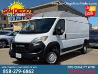 2025 Ram Pro Master Tradesman SKU:27021 Ram Pro Master Tradesman Cargo V San Diego Auto Finders