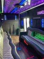 2010 Ford E450 Party Bus Limousine. Stripper Pole. Premium Sound Houston - Image 10