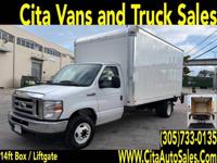 2021 FORD ECONOLINE E 450 *CUTAWAY* E350 14 FT BOX TRUCK LIFTGATE E-SERIES,E450 + Cita auto Sales