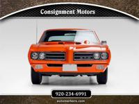 1969 Pontiac GTO Judge Judge Ram Air III 4-Speed CEDAR GROVE WI 53013