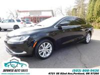 2016 Chrysler 200 Limited sedan Black Clearcoat CALL 503-836-3777 FOR AVAILABILITY - Image 2