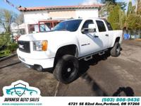2012 GMC Sierra 2500HD Denali pickup Summit White CALL 503-836-3777 FOR AVAILABILITY