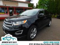 2018 Ford Edge Titanium suv Shadow Black CALL 503-836-3777 FOR AVAILABILITY