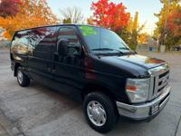 2013 FORD ECONOLINE E-150 XLT 164K.MI.BLACK ALL POWER CARGO VAN*SALE** PORTLAND OREGON - Image 2