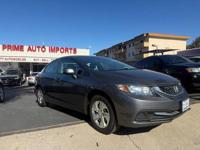 2013 Honda Civic LX Sedan (California car) Mission Valley - Prime Auto Imports