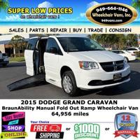 2015 Dodge Grand Caravan SE Braun Ability XT Manual Fold Out Ramp Sid vans.com - Image 4
