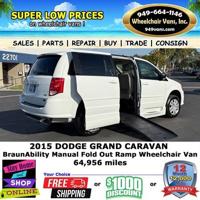 2015 Dodge Grand Caravan SE Braun Ability XT Manual Fold Out Ramp Sid vans.com - Image 6