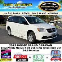2015 Dodge Grand Caravan SE Braun Ability XT Manual Fold Out Ramp Sid vans.com - Image 7