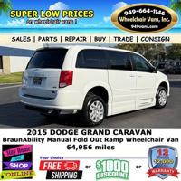 2015 Dodge Grand Caravan SE Braun Ability XT Manual Fold Out Ramp Sid vans.com - Image 9