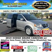 2019 Dodge Grand Caravan SXT Adaptive Vans Power Fold Out Ramp Sie L vans.com - Image 2