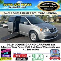 2019 Dodge Grand Caravan SXT Adaptive Vans Power Fold Out Ramp Sie L vans.com - Image 3