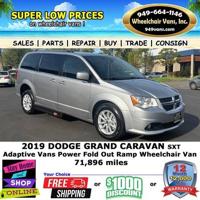 2019 Dodge Grand Caravan SXT Adaptive Vans Power Fold Out Ramp Sie L vans.com - Image 7