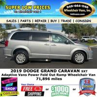 2019 Dodge Grand Caravan SXT Adaptive Vans Power Fold Out Ramp Sie L vans.com - Image 8