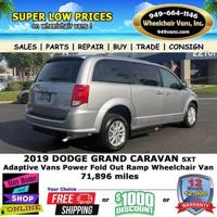 2019 Dodge Grand Caravan SXT Adaptive Vans Power Fold Out Ramp Sie L vans.com - Image 9