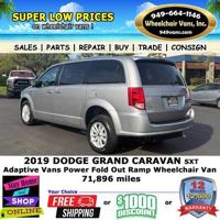 2019 Dodge Grand Caravan SXT Adaptive Vans Power Fold Out Ramp Sie L vans.com - Image 10