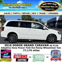 2016 Dodge Grand Caravan SE + Adaptive Vans Power Fold Out Ramp Sie vans.com - Image 8