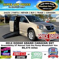 2014 Dodge Grand Caravan Braun Ability XT Manual Fold Out Ramp Side L vans.com - Image 2