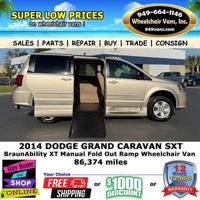 2014 Dodge Grand Caravan Braun Ability XT Manual Fold Out Ramp Side L vans.com - Image 4