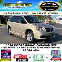 2014 Dodge Grand Caravan Braun Ability XT Manual Fold Out Ramp Side L vans.com - Image 6