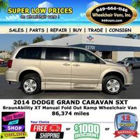 2014 Dodge Grand Caravan Braun Ability XT Manual Fold Out Ramp Side L vans.com - Image 7