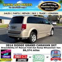 2014 Dodge Grand Caravan Braun Ability XT Manual Fold Out Ramp Side L vans.com - Image 8