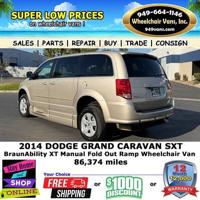 2014 Dodge Grand Caravan Braun Ability XT Manual Fold Out Ramp Side L vans.com - Image 9