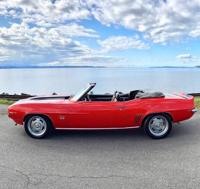 1969 Chevrolet Camaro SS Convert 496 4sp Canvas Top Houndstooth Lynnwood 425-439-1127 - Image 2