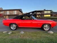 1969 Chevrolet Camaro SS Convert 496 4sp Canvas Top Houndstooth Lynnwood 425-439-1127 - Image 5