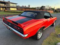 1969 Chevrolet Camaro SS Convert 496 4sp Canvas Top Houndstooth Lynnwood 425-439-1127 - Image 6