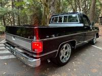 1980 Chevrolet Silverado C10 Square Body Shortwide Black/Black Lynnwood, Wa 425-439-1127 - Image 8