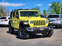 2023 Jeep Wrangler 4-Door Rubicon 4x4 suv High Velocity Clearcoat CALL 720-307-6446 FOR AVAILABILITY
