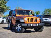 2011 Jeep Wrangler Rubicon suv Mango Tango Pearlcoat CALL 720-307-6446 FOR AVAILABILITY