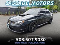 2007 SUBARU STI AWD TURBO 6 SPEED MANUAL evo gti wrx xt g35 350z st rs CASCADE MOTORS